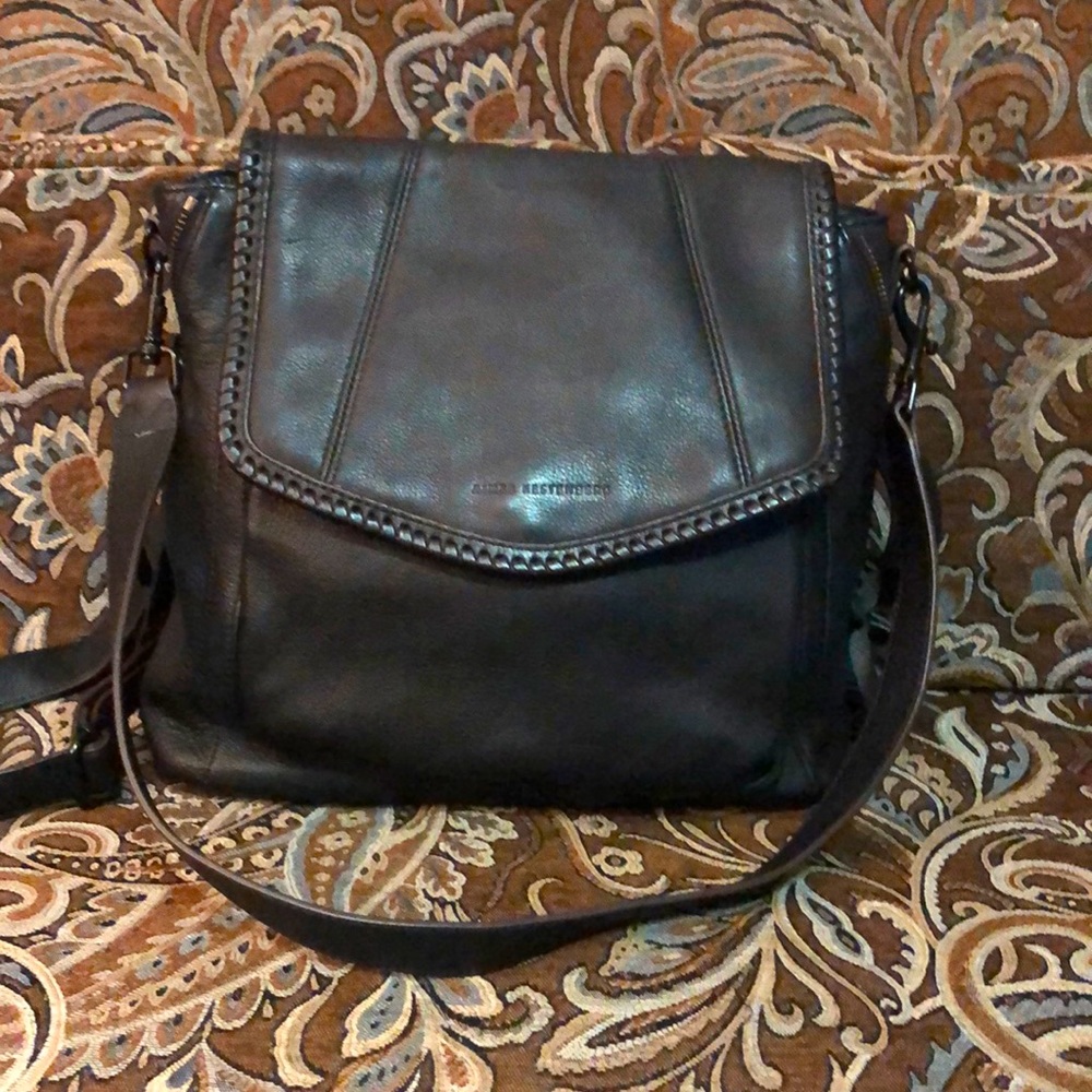 Aimee Kestenberg Black Leather Backpack